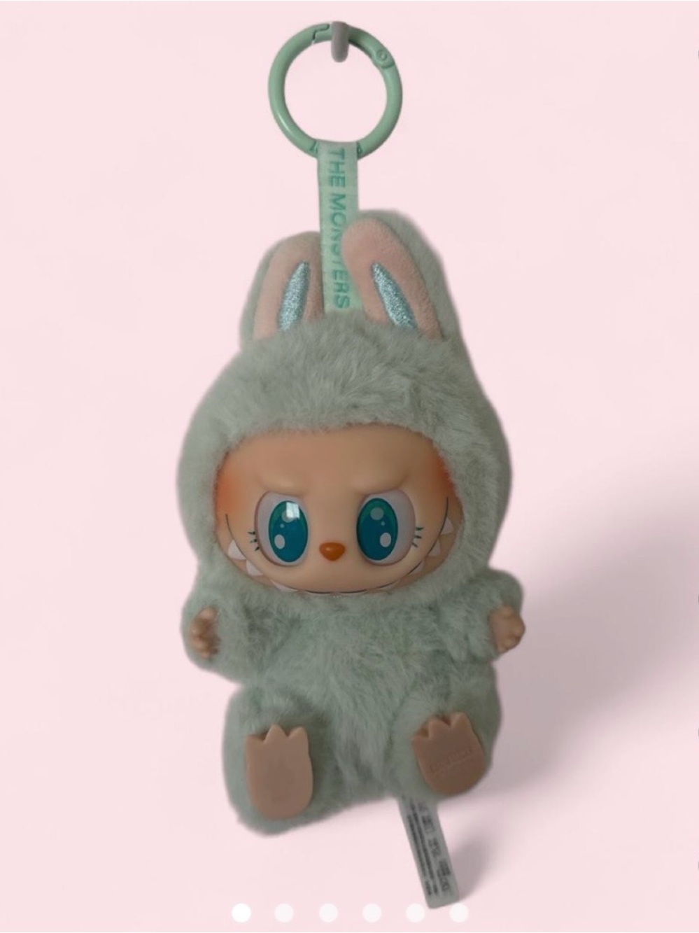 The Monsters: Have a Seat AUTHENTIC Labubu keychain ‘QuQu’.